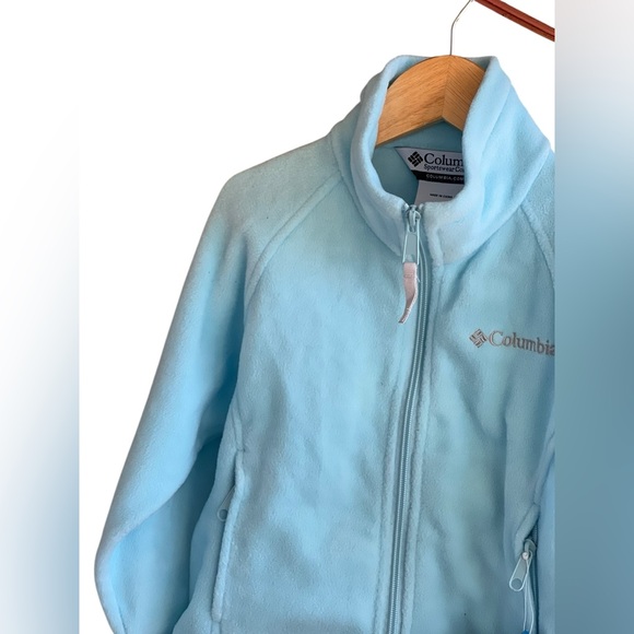 Columbia Sky Blue Benton Fleece Springs Jacket - Picture 3 of 8